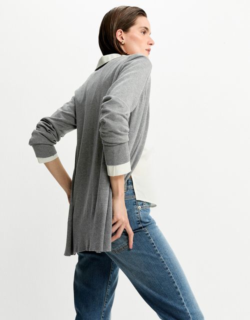 Cardigan tricot básico