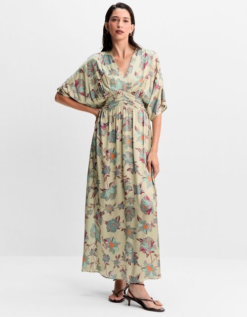Vestido floral estação