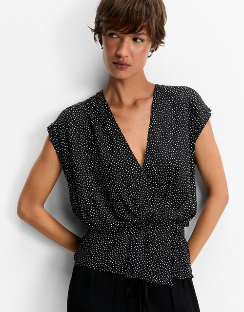 Blusa mini poá pb