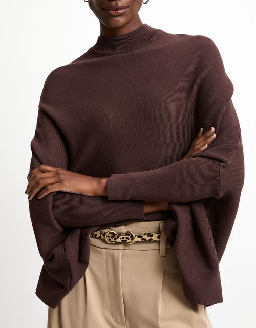 Blusa tricot ampla