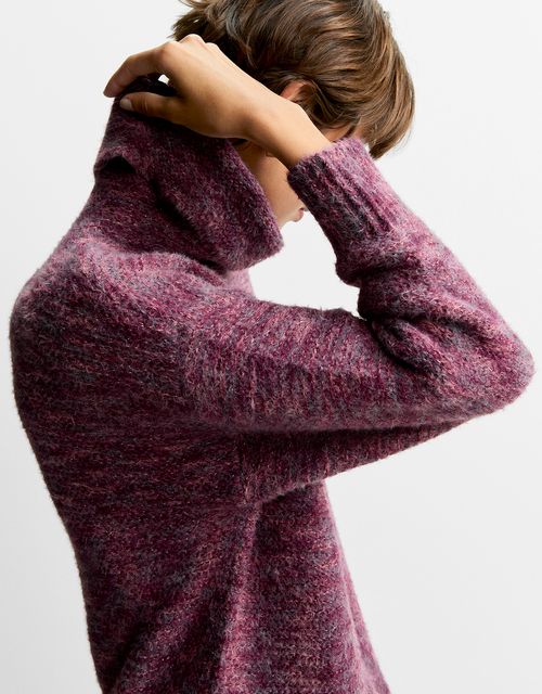 Blusa tricot mescla de fios