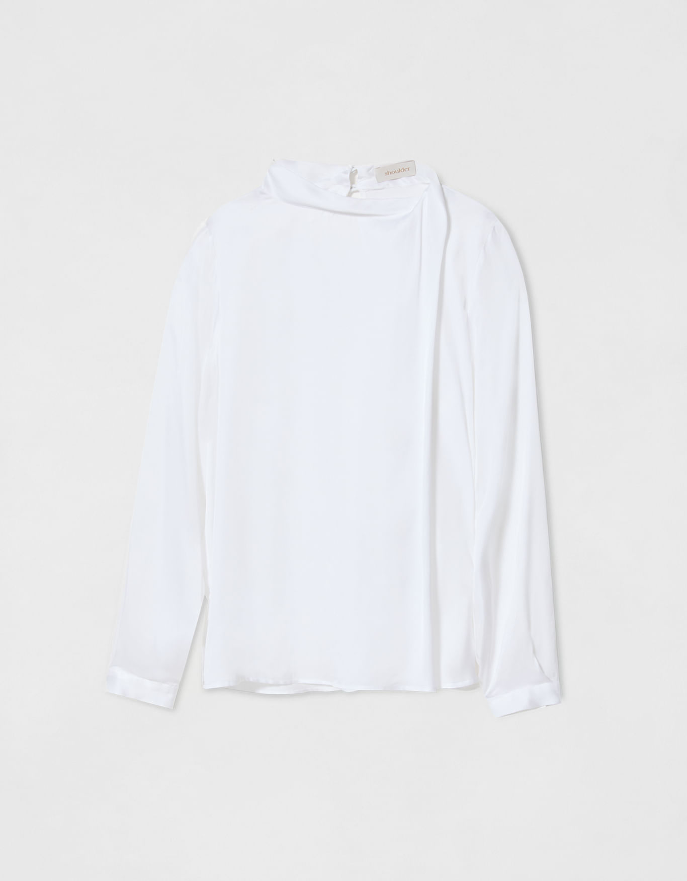 Blusa detalhe gola offwhite