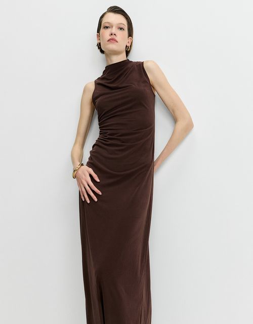 Vestido canelado 360