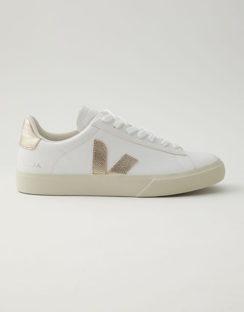 Tênis veja campo extra white platine