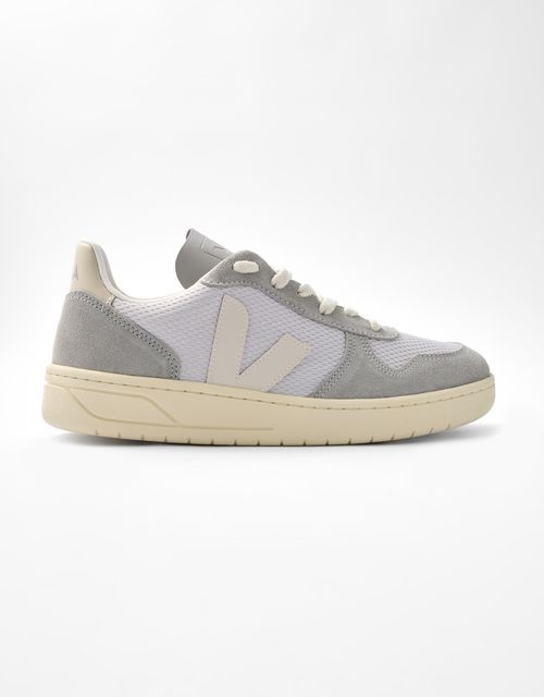 Tênis veja v-10 light grey pierre