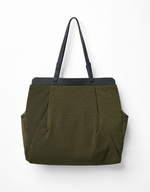 Bolsa drapeada