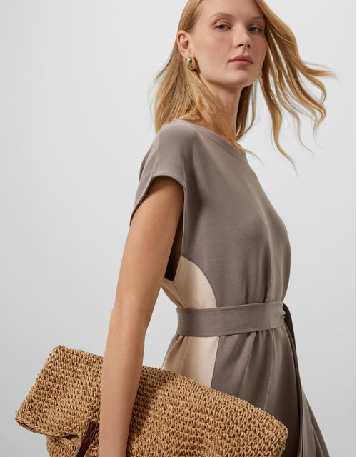 Vestido faixa lateral soft touch 360