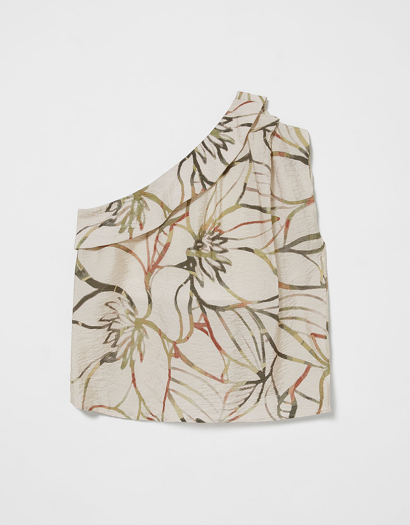 Blusa floral reflexos off