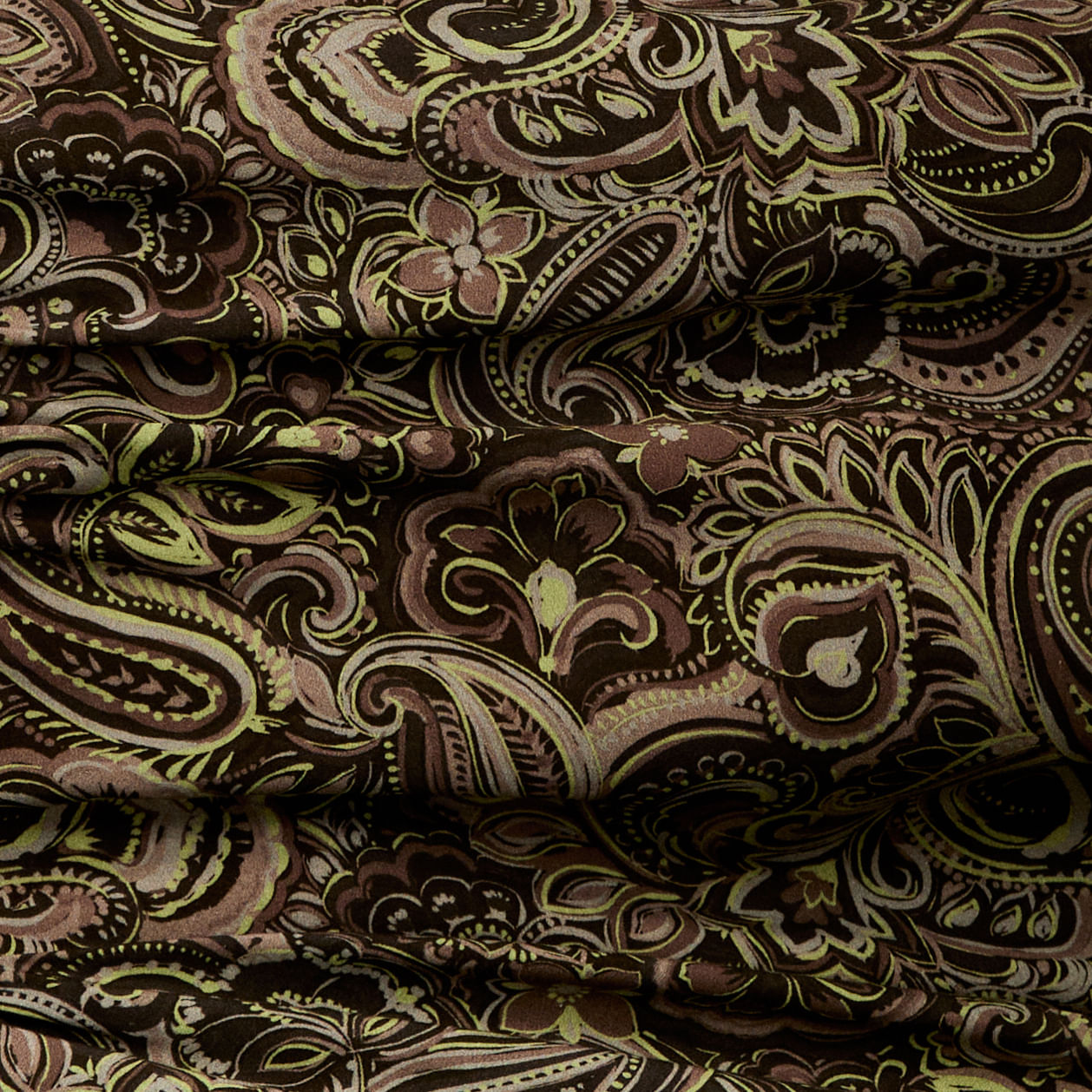 Blusa paisley grafite