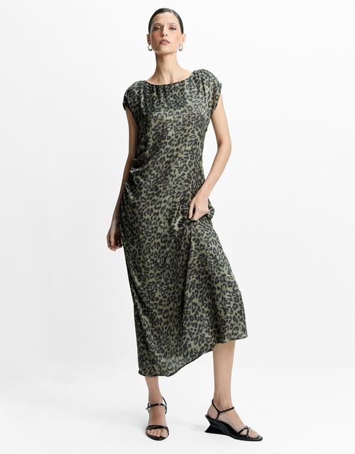 Vestido onça militar