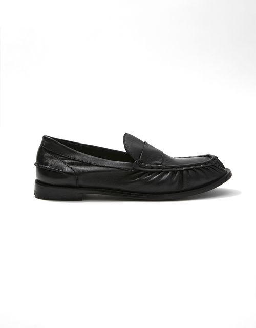 Mocassim couro preto