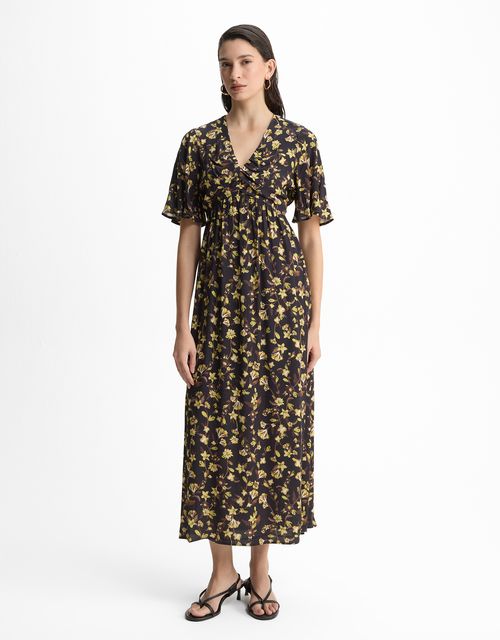 Vestido floral cacto
