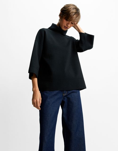Blusa tricot ampla