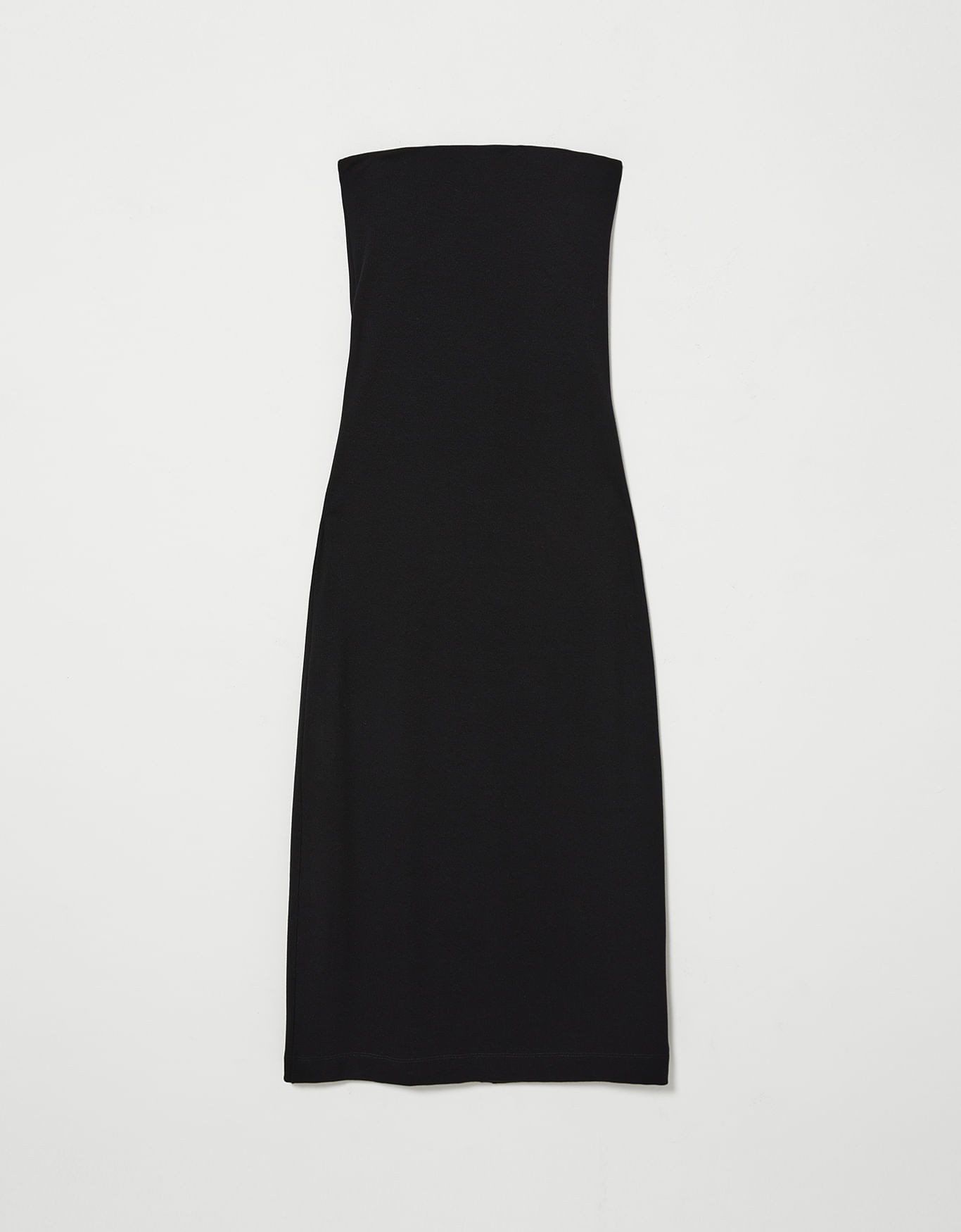 Vestido malha sem alça