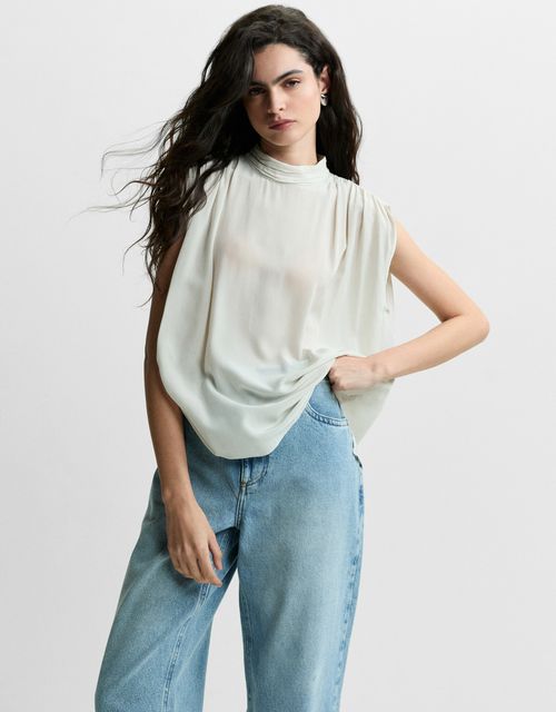 Blusa franzidos