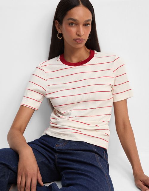 T-shirt fit listras