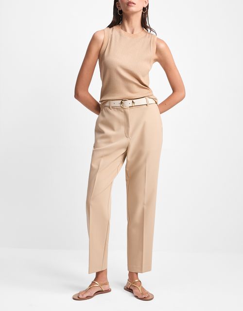 Calça brasília slim khaki