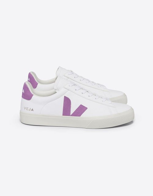 Tênis veja campo extra white mulberry