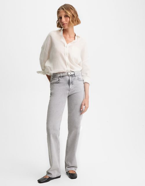 Calçe jeans reta comfort