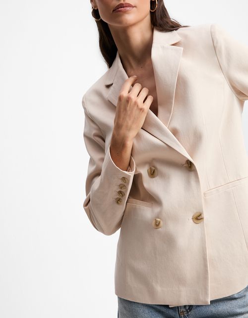 Blazer alfaiatado botões