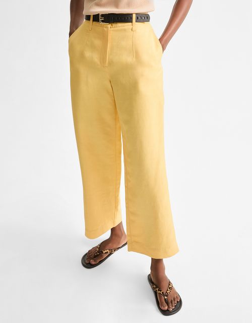 Calça reta pences