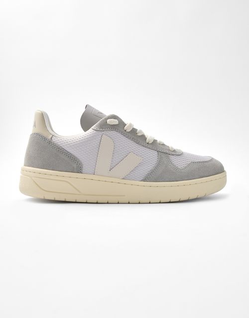 Tênis veja v-10 light grey pierre