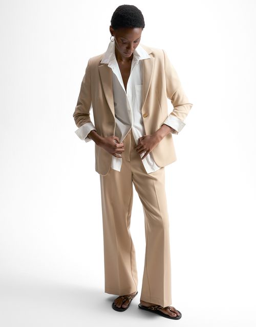Calça brasília reta khaki