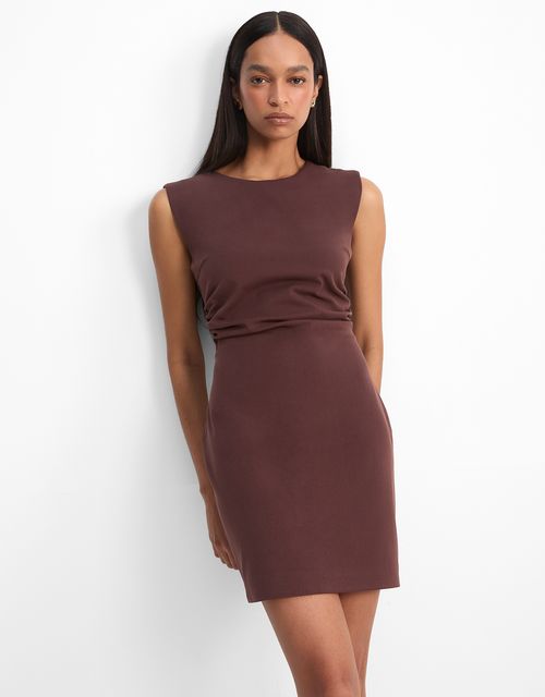 Vestido midi recortes