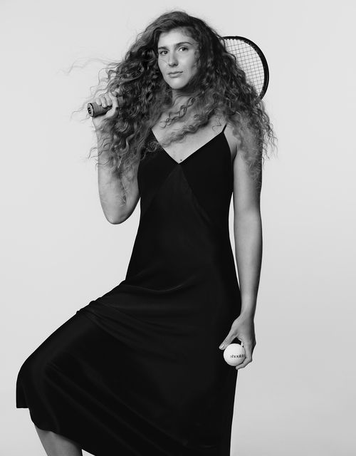 Vestido midi alças