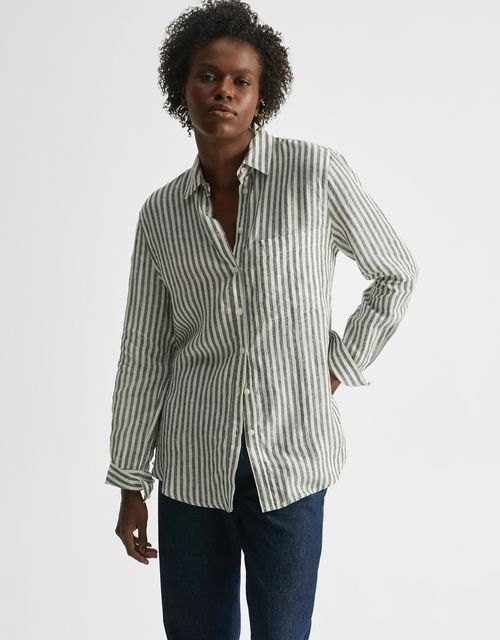 Camisa fio tinto p&b