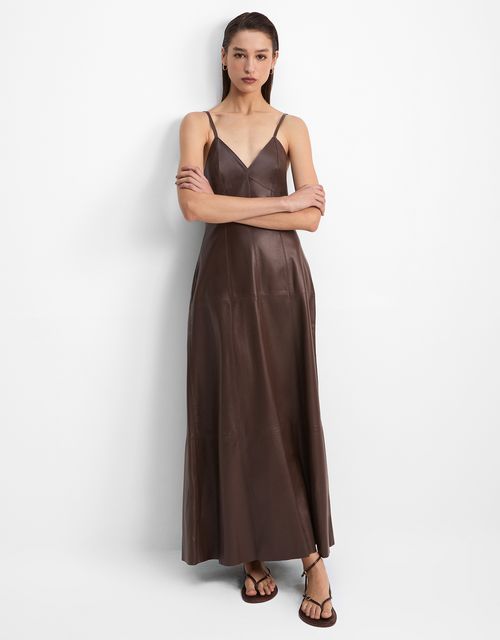 Vestido couro