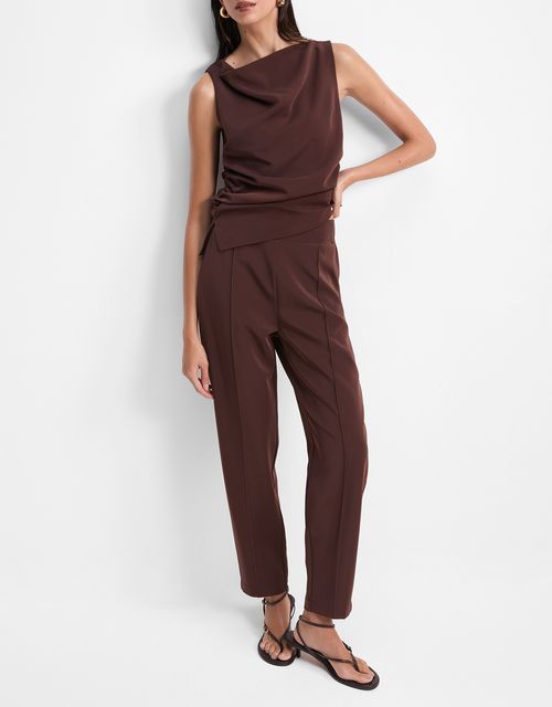 Calça slim alfaiataria leve 360