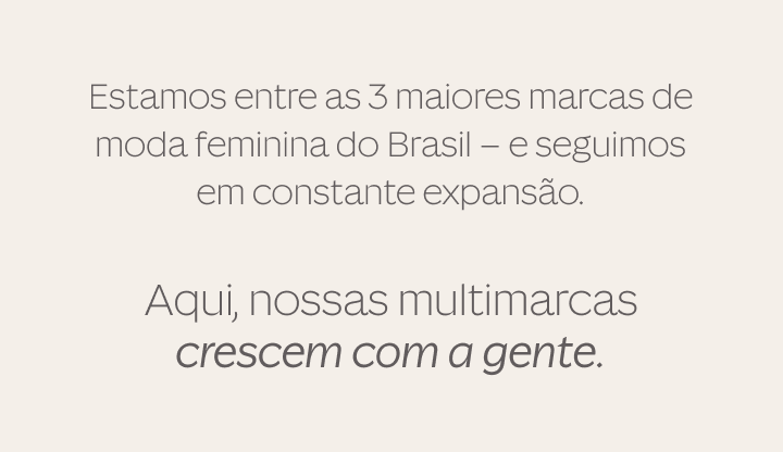 Multimarcas best sale online feminina